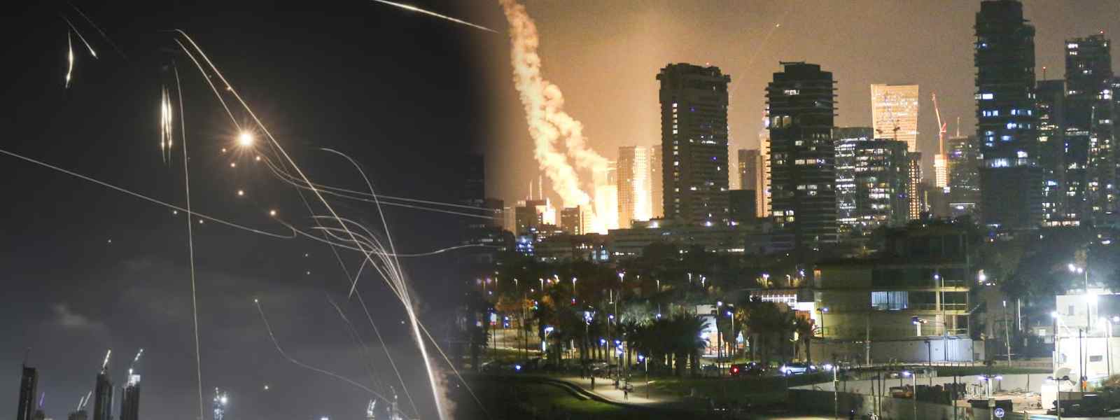ඉරානයෙන්, ඊශ්‍රායලයට බැලැස්ටික් මිසයිල ප්‍රහාර